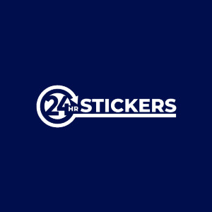 24hrstickers.com logo