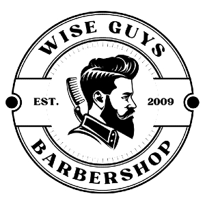 Wise Guys Barbershop logo