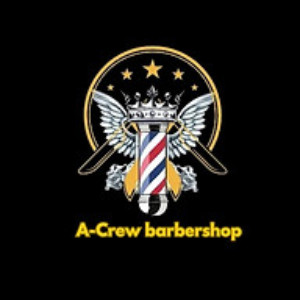 A-Crew Barber Shop logo