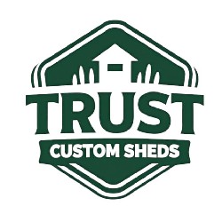 Trust Custom Sheds logo